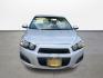 2015 Silver Chevrolet Sonic LT Auto Sedan (1G1JC5SH0F4) with an 1.8L L4 DOHC 24V engine, Automatic transmission, located at 16710 Clay Rd., Houston, TX, 77084, (281) 859-7900, 29.834864, -95.656166 - Low Down. Low Payments. - Photo#1