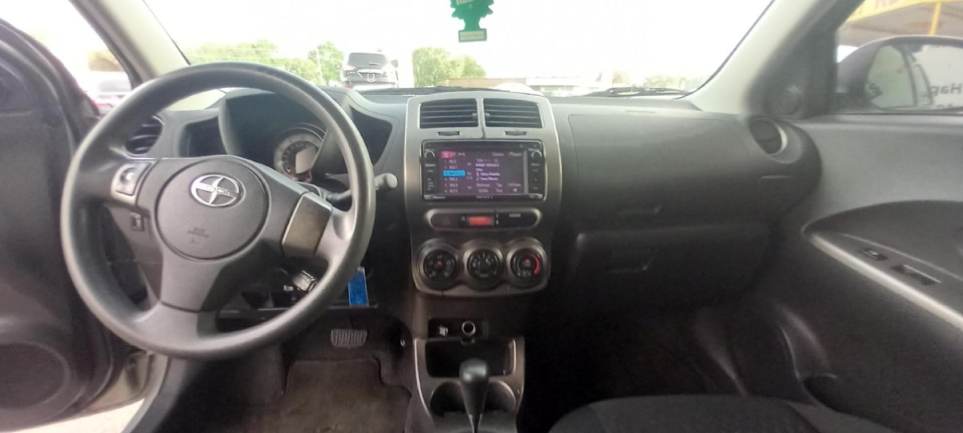 2013 Gray Scion xD 5-Door Hatchback 4-Spd AT (JTKKUPB45D1) with an 1.8L L4 DOHC16V engine, 4-Speed Automatic transmission, located at 16710 Clay Rd., Houston, TX, 77084, (281) 859-7900, 29.834864, -95.656166 - Low Down. Low Payments. - Photo#8