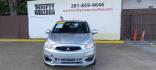 2017 Gray Mitsubishi Mirage ES 5M (ML32A3HJ2HH) with an 1.2L L3 DOHC engine, 5M transmission, located at 16710 Clay Rd., Houston, TX, 77084, (281) 859-7900, 29.834864, -95.656166 - Photo#1