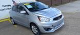 2017 Gray Mitsubishi Mirage ES 5M (ML32A3HJ2HH) with an 1.2L L3 DOHC engine, 5M transmission, located at 16710 Clay Rd., Houston, TX, 77084, (281) 859-7900, 29.834864, -95.656166 - Photo#3