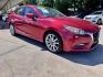 2017 Red /Black Mazda MAZDA3 i Touring AT 4-Door (JM1BN1V76H1) with an 2.0L L4 DOHC 16V engine, Automatic 6-Speed transmission, located at 16710 Clay Rd., Houston, TX, 77084, (281) 859-7900, 29.834864, -95.656166 - Low Dow. Low Payments. - Photo#0