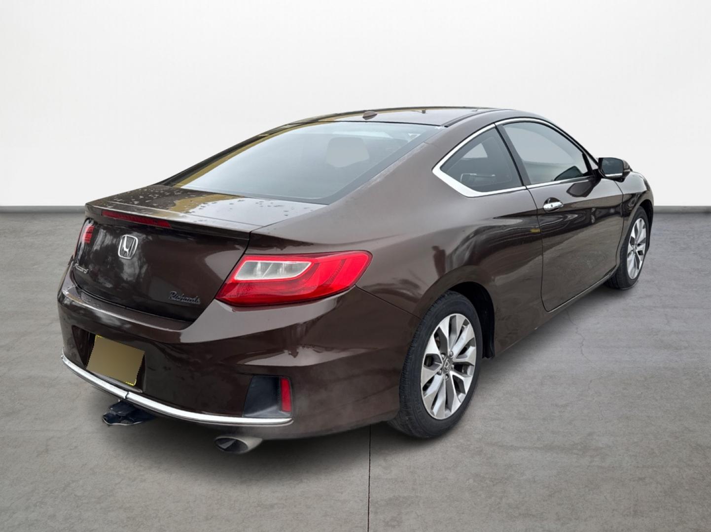 2014 BLACK Honda Accord EX-L Coupe CVT (1HGCT1B84EA) with an 2.4L L4 DOHC 16V engine, Continuously Variable Transmission transmission, located at 16710 Clay Rd., Houston, TX, 77084, (281) 859-7900, 29.834864, -95.656166 - Low Down. Low Payments. - Photo#4