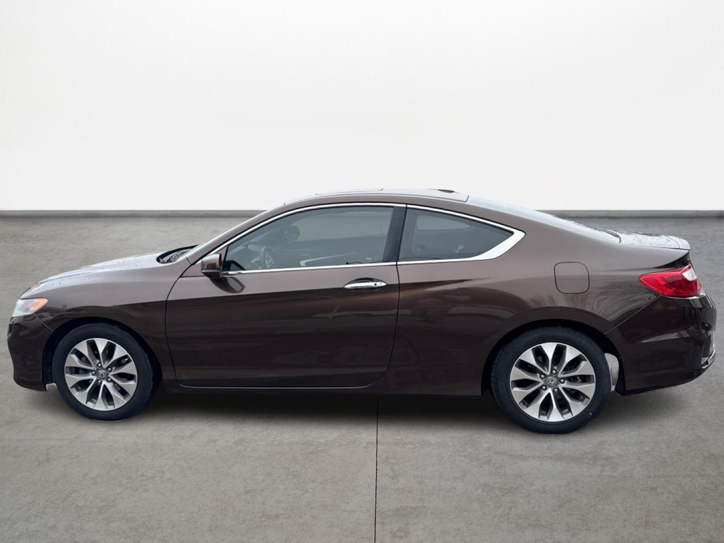 2014 BLACK Honda Accord EX-L Coupe CVT (1HGCT1B84EA) with an 2.4L L4 DOHC 16V engine, Continuously Variable Transmission transmission, located at 16710 Clay Rd., Houston, TX, 77084, (281) 859-7900, 29.834864, -95.656166 - Low Down. Low Payments. - Photo#7