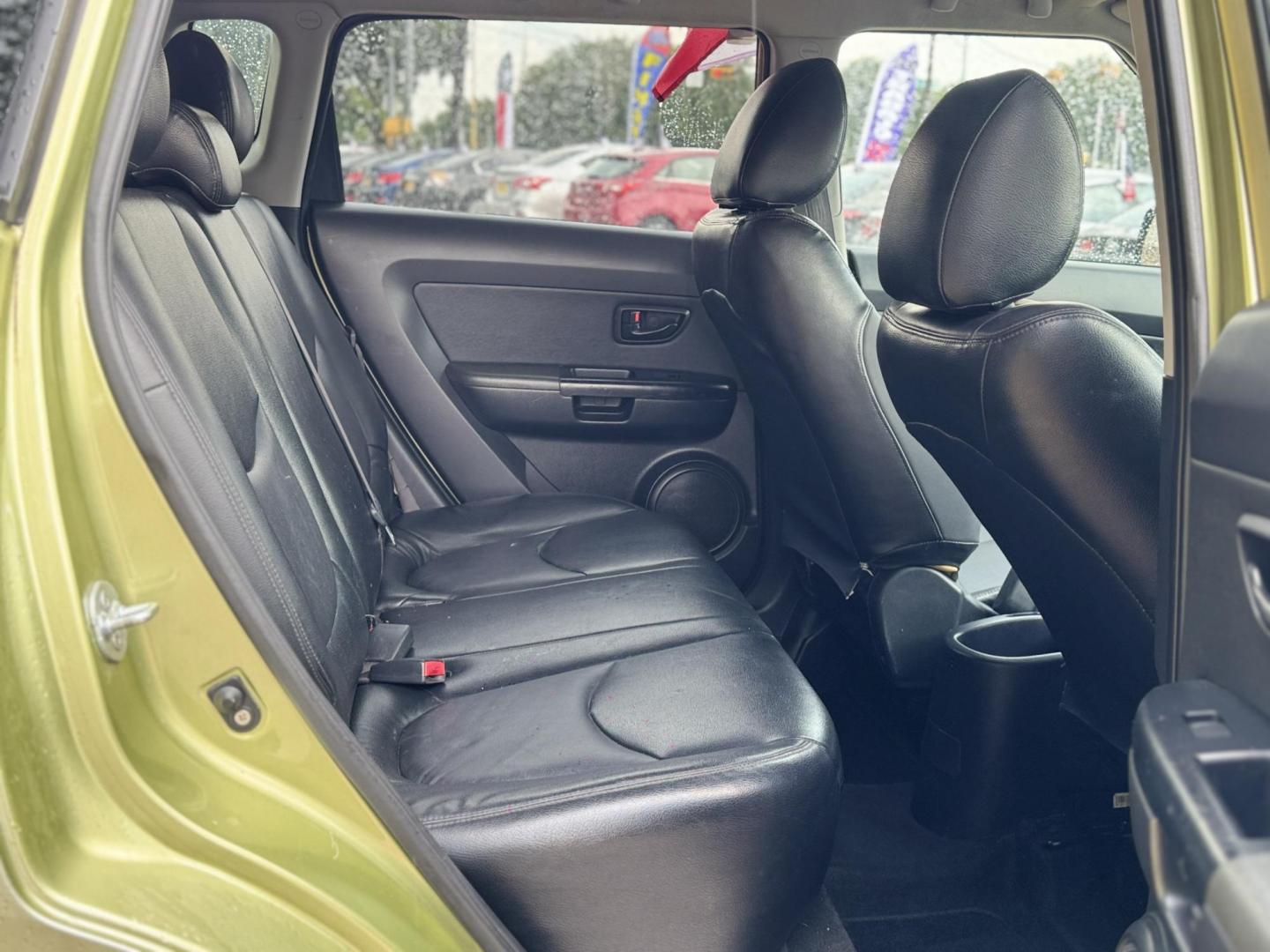 2012 Green /Gray Kia Soul Base (KNDJT2A53C7) with an 1.6L L4 DOHC 16V engine, 5-Speed Automatic transmission, located at 16710 Clay Rd., Houston, TX, 77084, (281) 859-7900, 29.834864, -95.656166 - Low Down. Low Payments. - Photo#12