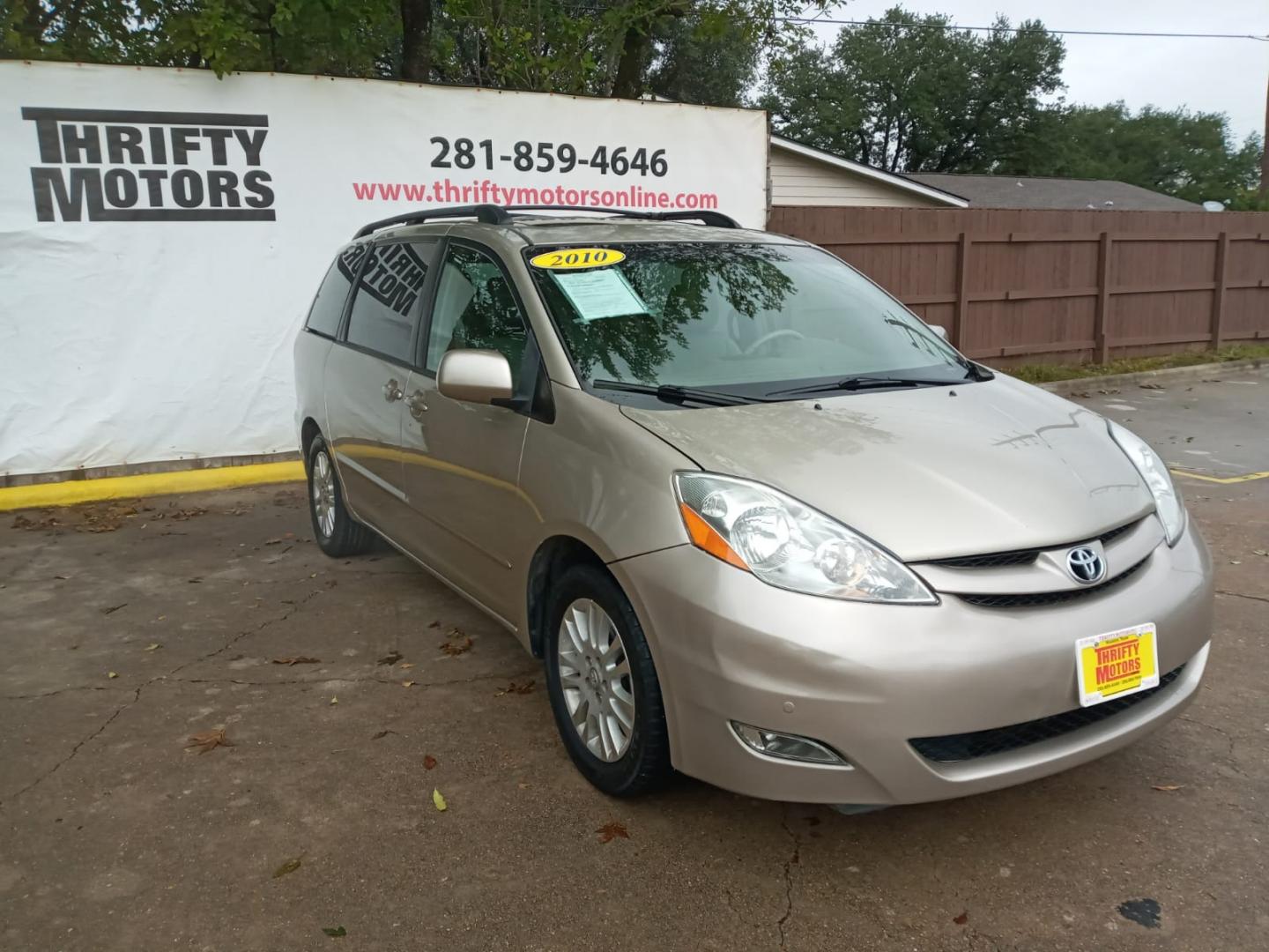 2010 Toyota Sienna CE FWD 7 Passenger (5TDYK4CC8AS) with an 3.5L V6 EFI DOHC 24V engine, 5-Speed Automatic transmission, located at 16710 Clay Rd., Houston, TX, 77084, (281) 859-7900, 29.834864, -95.656166 - Low Down. Low Payments. - Photo#2