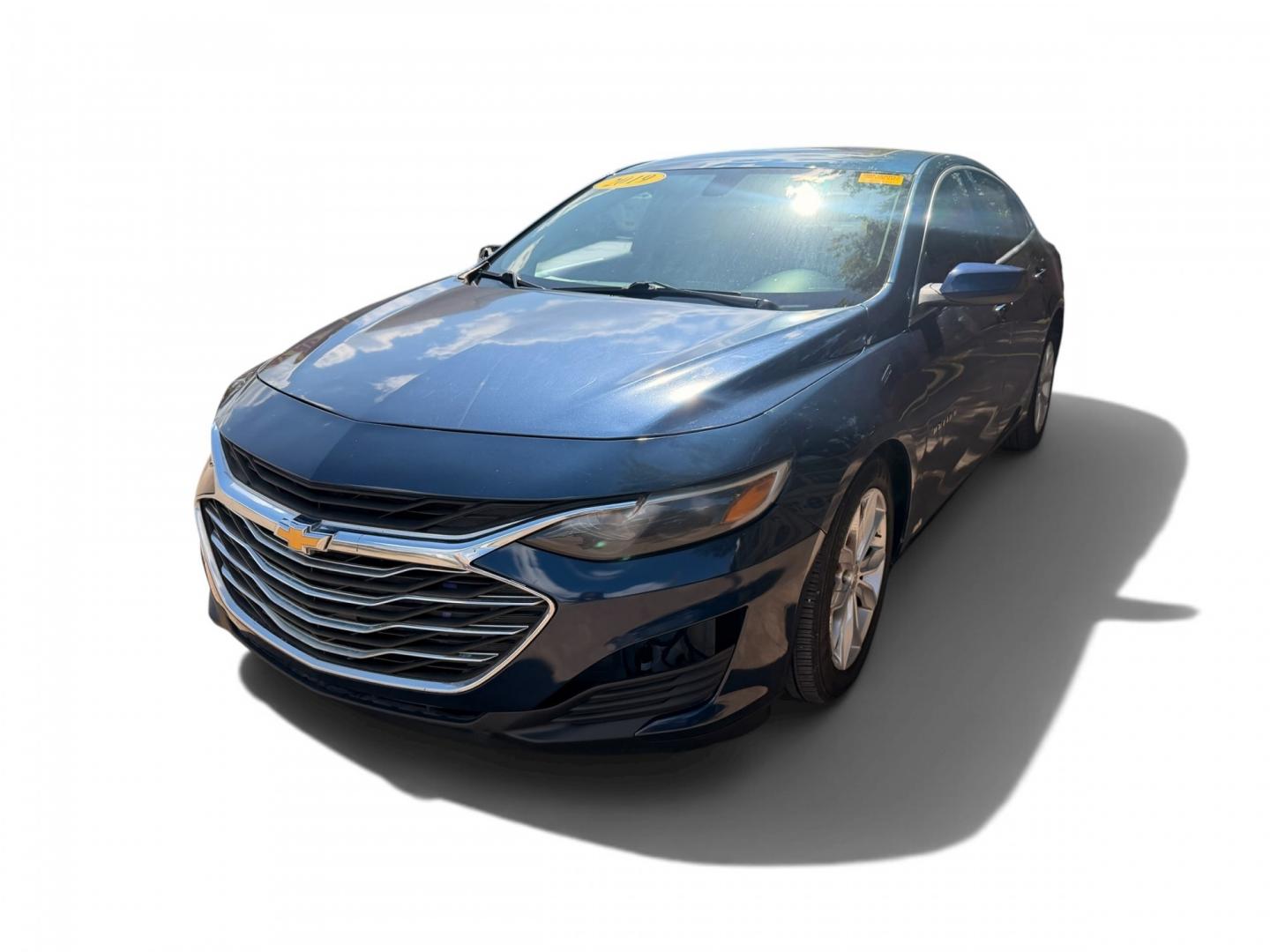 2019 Blue Chevrolet Malibu LT (1G1ZD5ST3KF) with an 1.5L L4 DOHC 16V engine, 6A transmission, located at 16710 Clay Rd., Houston, TX, 77084, (281) 859-7900, 29.834864, -95.656166 - Low Down. Low Payments.- Photo#2