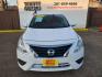 2019 White /Gray Nissan Versa 1.6 SV Sedan (3N1CN7AP6KL) with an 1.6L L4 DOHC 16V engine, Automatic transmission, located at 16710 Clay Rd., Houston, TX, 77084, (281) 859-7900, 29.834864, -95.656166 - Low Down. Low Payments. - Photo#0