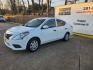2019 White /Gray Nissan Versa 1.6 SV Sedan (3N1CN7AP6KL) with an 1.6L L4 DOHC 16V engine, Automatic transmission, located at 16710 Clay Rd., Houston, TX, 77084, (281) 859-7900, 29.834864, -95.656166 - Low Down. Low Payments. - Photo#2