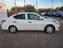 2019 White /Gray Nissan Versa 1.6 SV Sedan (3N1CN7AP6KL) with an 1.6L L4 DOHC 16V engine, Automatic transmission, located at 16710 Clay Rd., Houston, TX, 77084, (281) 859-7900, 29.834864, -95.656166 - Low Down. Low Payments. - Photo#3