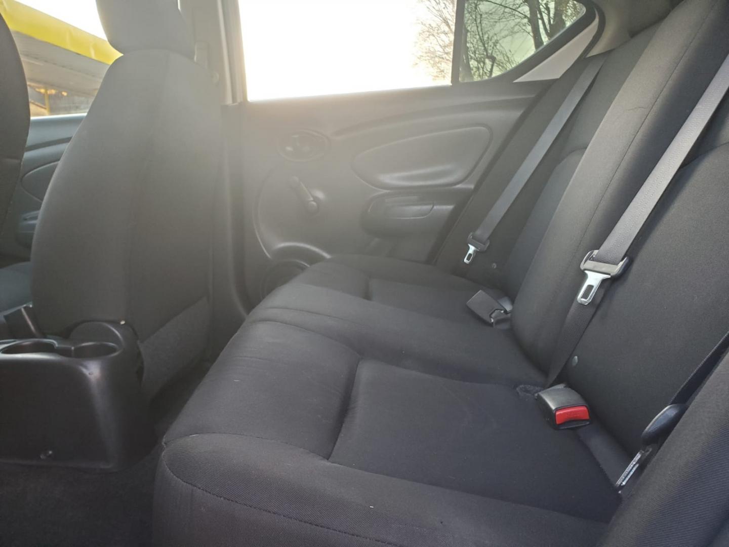2019 White /Gray Nissan Versa 1.6 SV Sedan (3N1CN7AP6KL) with an 1.6L L4 DOHC 16V engine, Automatic transmission, located at 16710 Clay Rd., Houston, TX, 77084, (281) 859-7900, 29.834864, -95.656166 - Low Down. Low Payments. - Photo#7