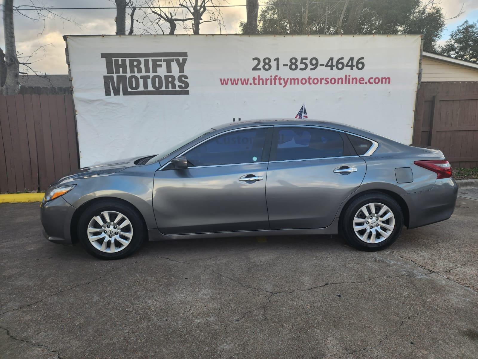 2018 Silver Nissan Altima 2.5 (1N4AL3AP4JC) with an 2.5L L4 DOHC 16V engine, CVT transmission, located at 16710 Clay Rd., Houston, TX, 77084, (281) 859-7900, 29.834864, -95.656166 - Low Down. Low Payments. - Photo #0
