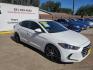 2017 White /Gray Hyundai Elantra SE 6AT (5NPD74LF0HH) with an 1.8L L4 DOHC 16V engine, Automatic 6-Speed transmission, located at 16710 Clay Rd., Houston, TX, 77084, (281) 859-7900, 29.834864, -95.656166 - Low Down. Low Payments. - Photo#1