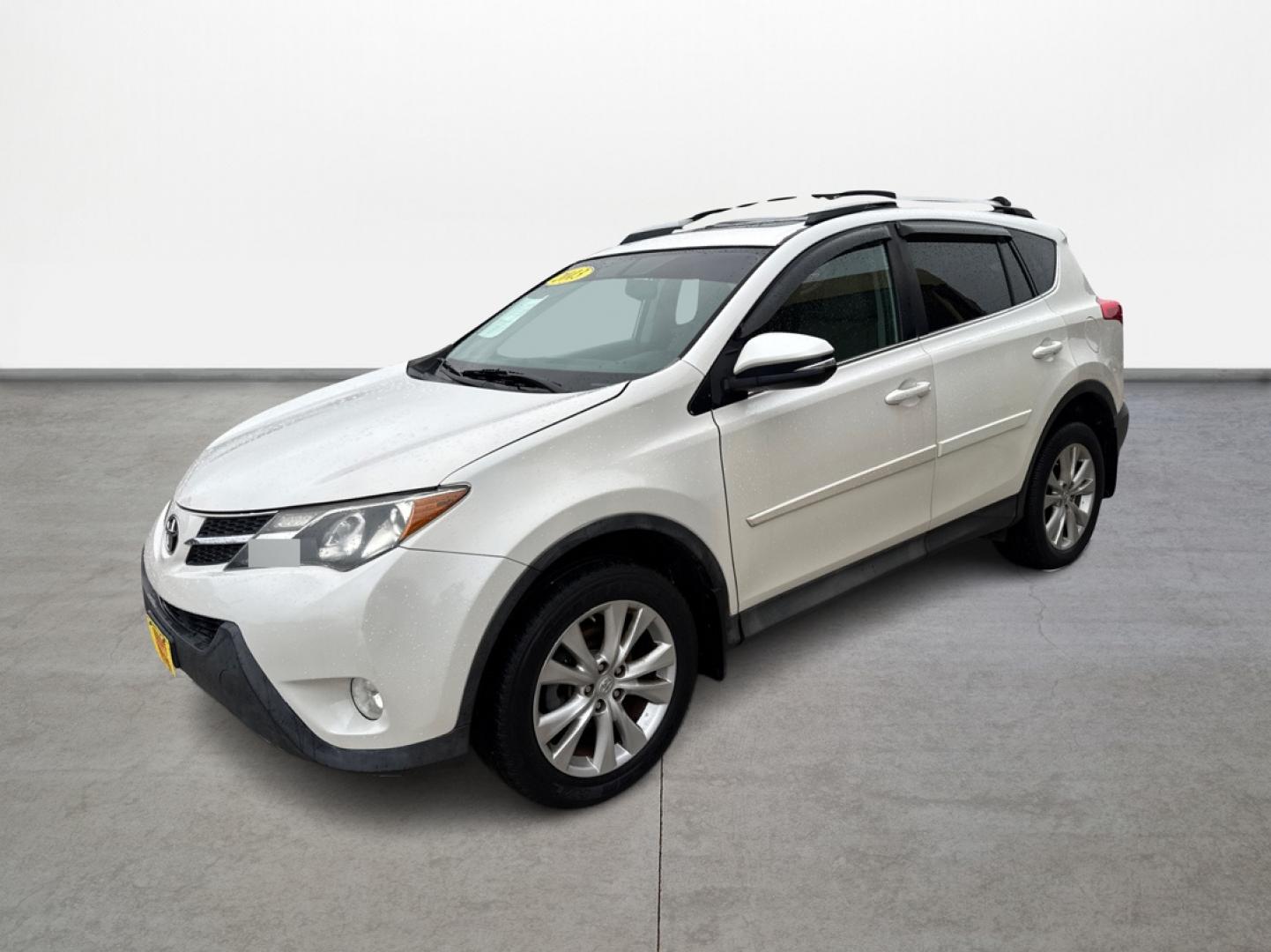 2013 White /Gray Toyota RAV4 Limited AWD (2T3DFREV7DW) with an 2.5L L4 DOHC 16V engine, 6-Speed Automatic transmission, located at 16710 Clay Rd., Houston, TX, 77084, (281) 859-7900, 29.834864, -95.656166 - Low Down. Low Payments. - Photo#0