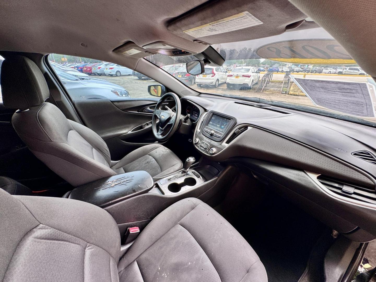 2018 Black /Gray Chevrolet Malibu LS (1G1ZB5ST4JF) with an 1.5L L4 DOHC 16V engine, 6A transmission, located at 16710 Clay Rd., Houston, TX, 77084, (281) 859-7900, 29.834864, -95.656166 - Low Down. Low Payments. - Photo#10