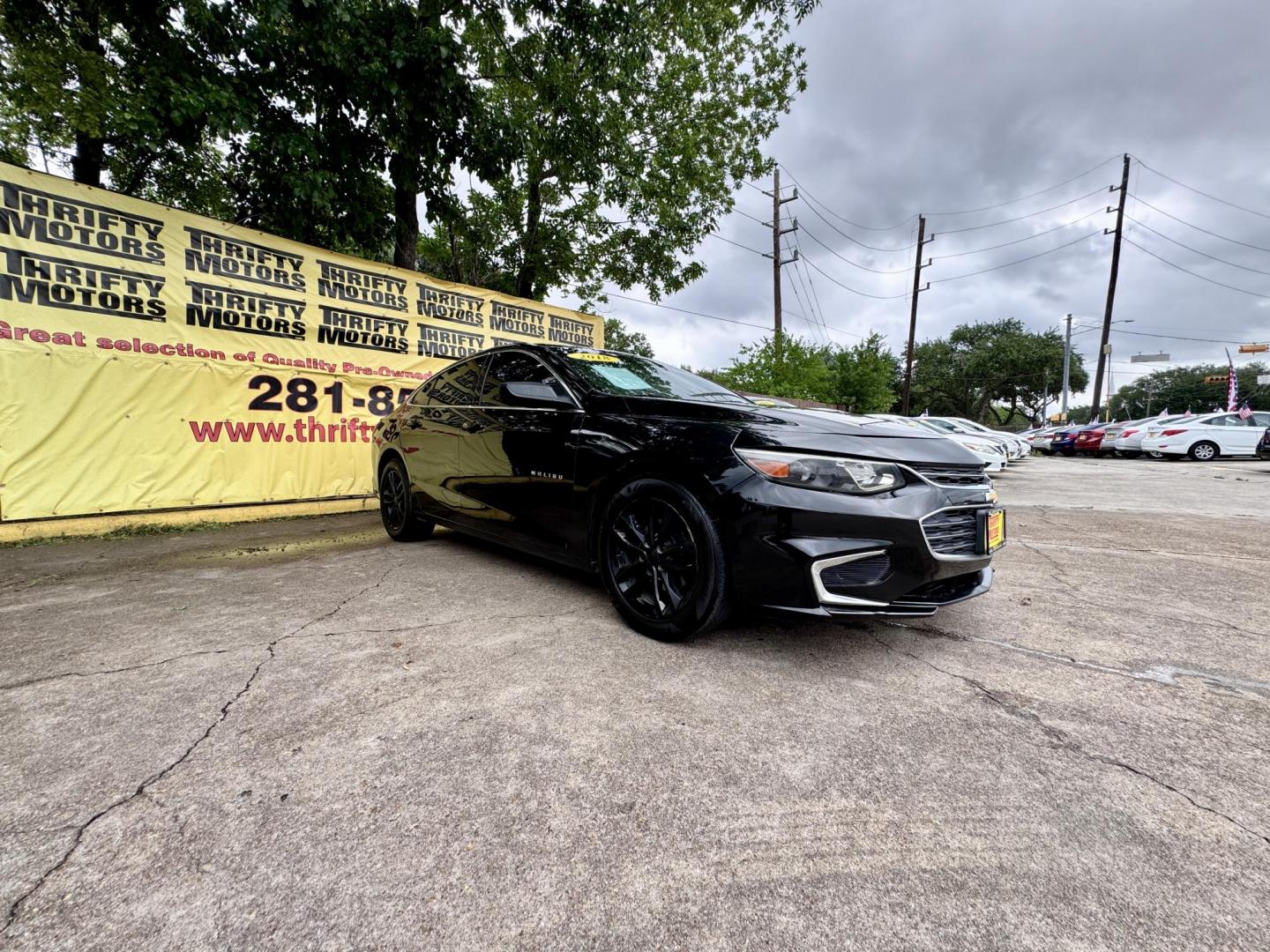 2018 Black /Gray Chevrolet Malibu LS (1G1ZB5ST4JF) with an 1.5L L4 DOHC 16V engine, 6A transmission, located at 16710 Clay Rd., Houston, TX, 77084, (281) 859-7900, 29.834864, -95.656166 - Low Down. Low Payments. - Photo#7