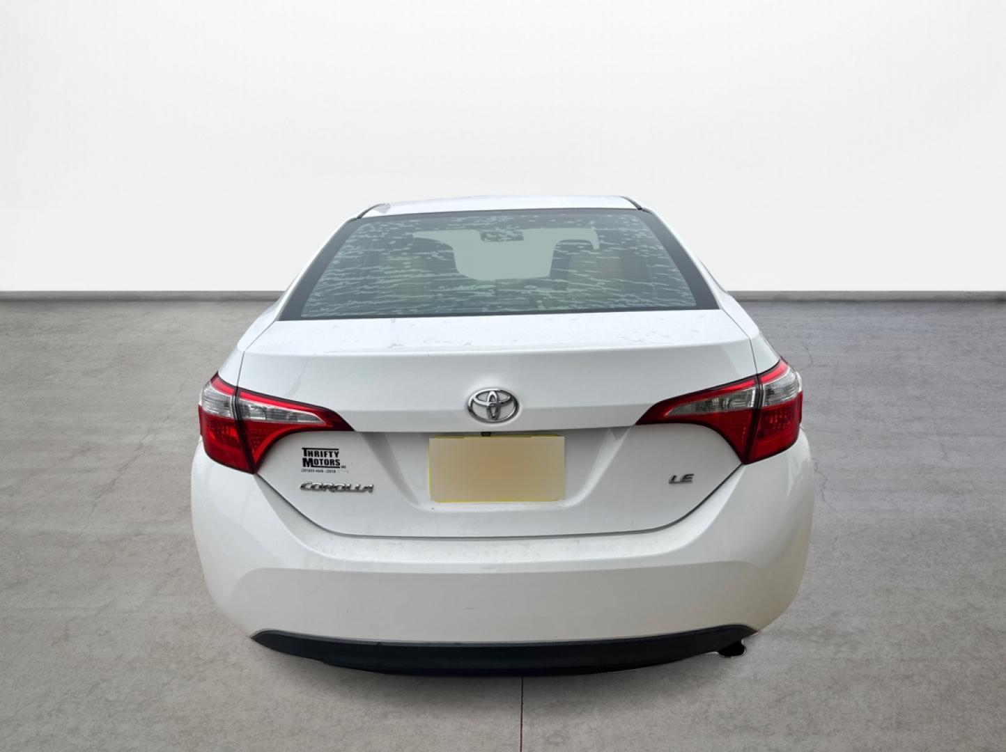 2016 White Toyota Corolla L 4-Speed AT (2T1BURHE7GC) with an 1.8L L4 DOHC 16V engine, 4A transmission, located at 16710 Clay Rd., Houston, TX, 77084, (281) 859-7900, 29.834864, -95.656166 - Low Down. Low Payments. - Photo#5