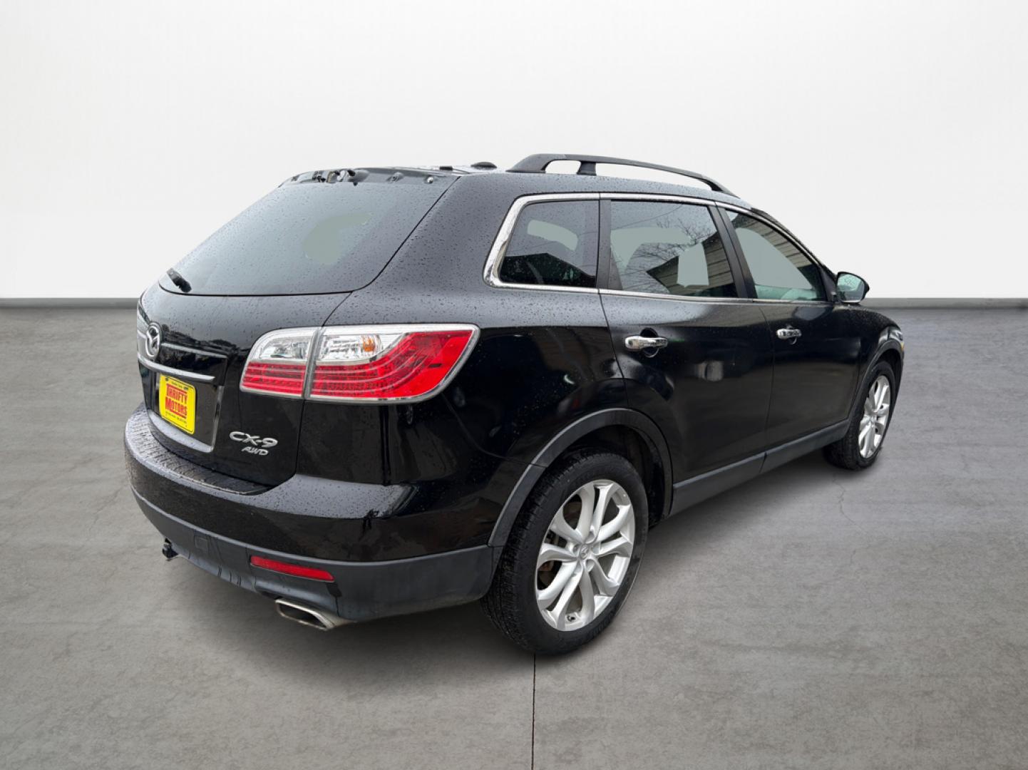 2012 Black /Gray Mazda CX-9 Grand Touring AWD (JM3TB3DV3C0) with an 3.7L V6 DOHC 24V engine, 6-Speed Automatic transmission, located at 16710 Clay Rd., Houston, TX, 77084, (281) 859-7900, 29.834864, -95.656166 - Low Down. Low Payments. - Photo#4