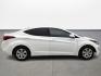 2016 White Hyundai Elantra (5NPDH4AE1GH) with an 1.8L I4 1.8L I4 engine, Automatic 6-Speed transmission, located at 16710 Clay Rd., Houston, TX, 77084, (281) 859-7900, 29.834864, -95.656166 - Low Down. Low payments - Photo#2