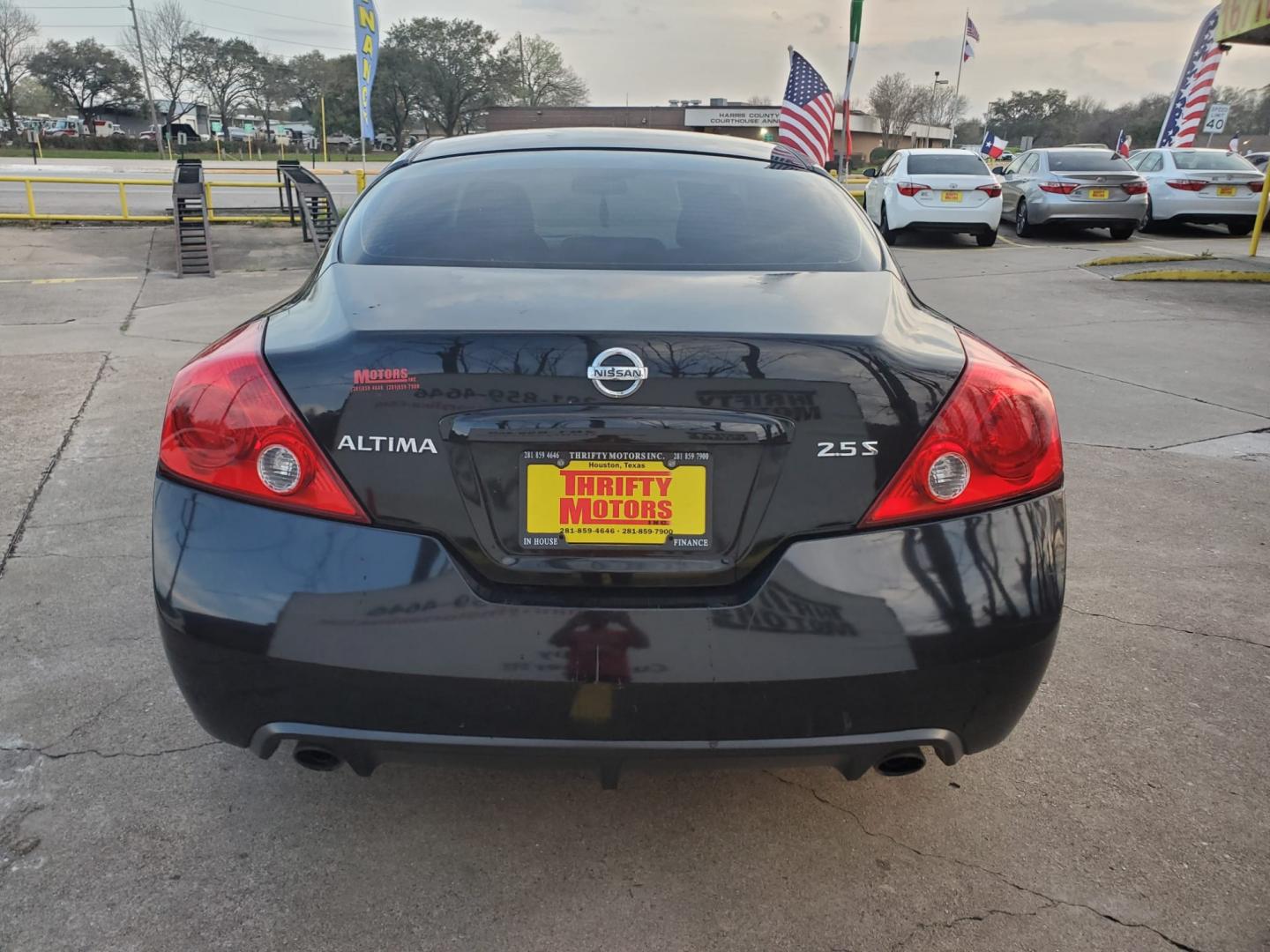 2008 Black Nissan Altima 2.5 S Coupe (1N4AL24E28C) with an 2.5L L4 DOHC 16V engine, located at 16710 Clay Rd., Houston, TX, 77084, (281) 859-7900, 29.834864, -95.656166 - Photo#4