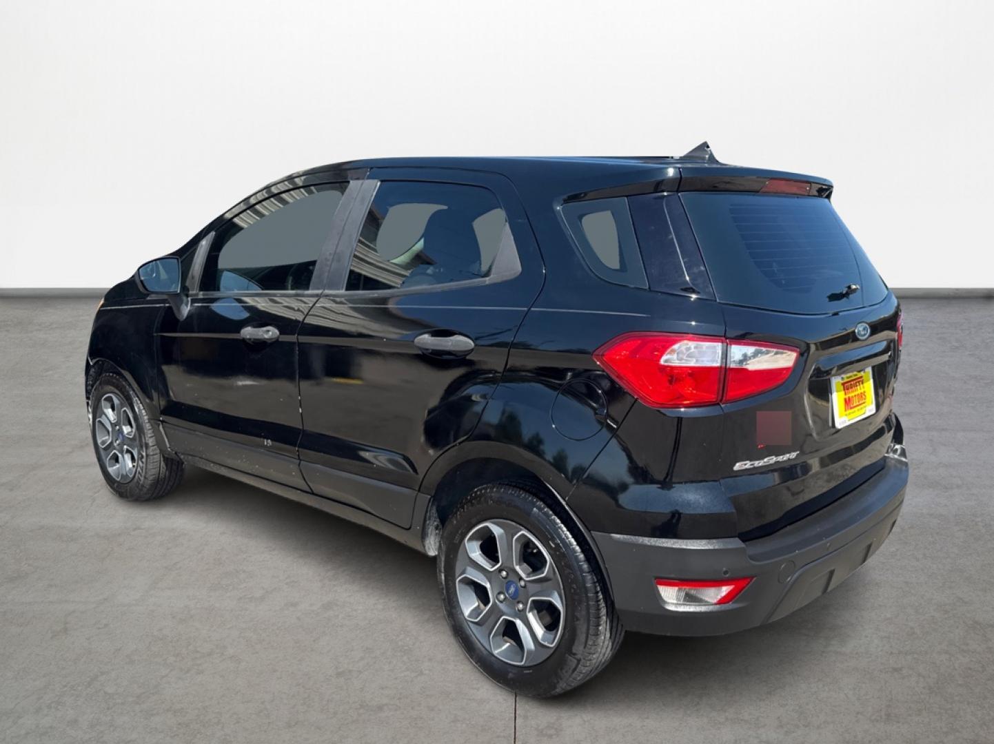 2020 Black Ford EcoSport S (MAJ3S2FE4LC) with an 1.0L L3 engine, 6A transmission, located at 16710 Clay Rd., Houston, TX, 77084, (281) 859-7900, 29.834864, -95.656166 - Low Down. Low Payments. - Photo#5