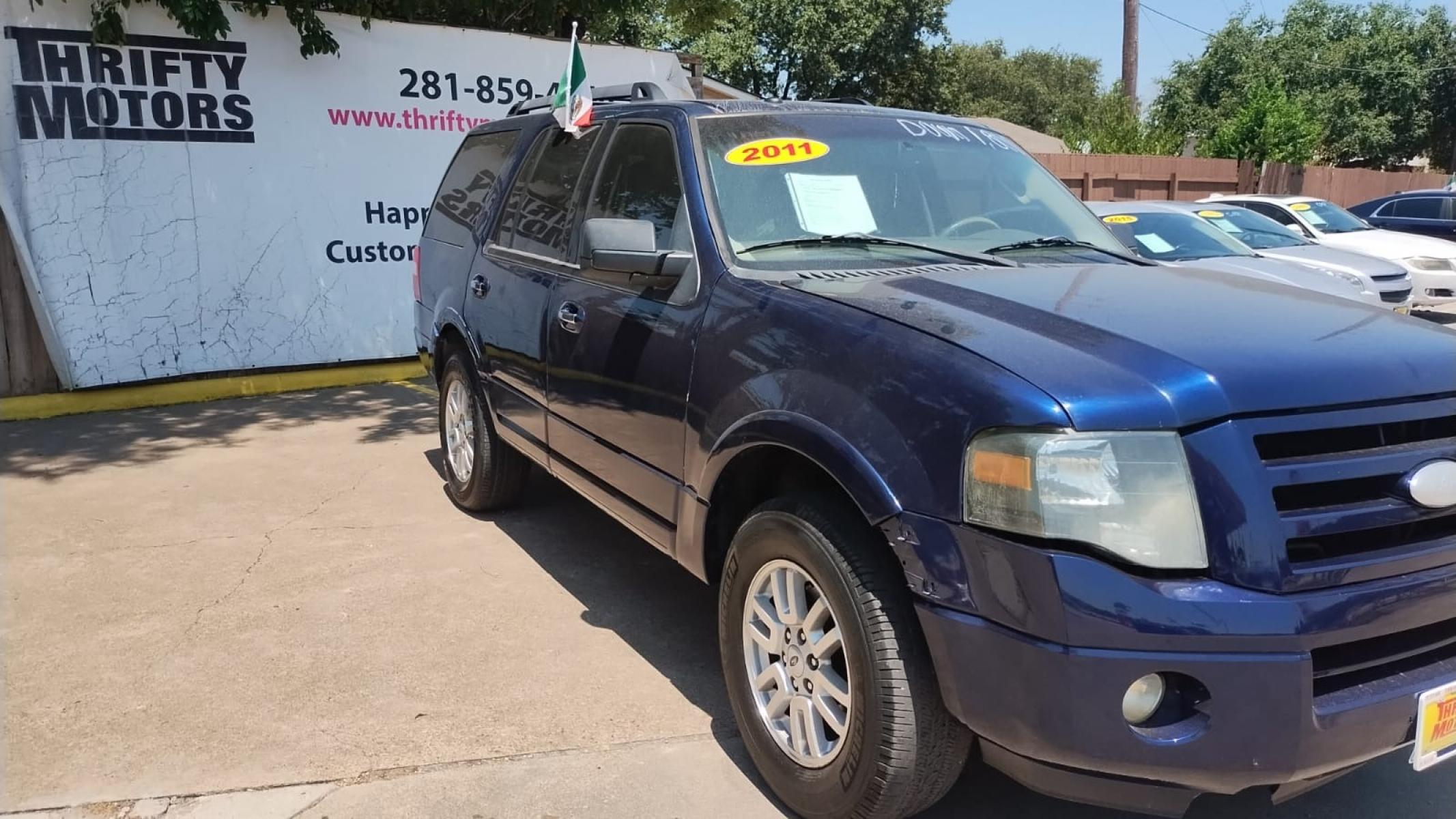 2011 Ford Expedition King Ranch 2WD (1FMJU1H51BE) with an 5.4L V8 SOHC 16V FFV engine, 6-Speed Automatic transmission, located at 16710 Clay Rd., Houston, TX, 77084, (281) 859-7900, 29.834864, -95.656166 - Photo #6