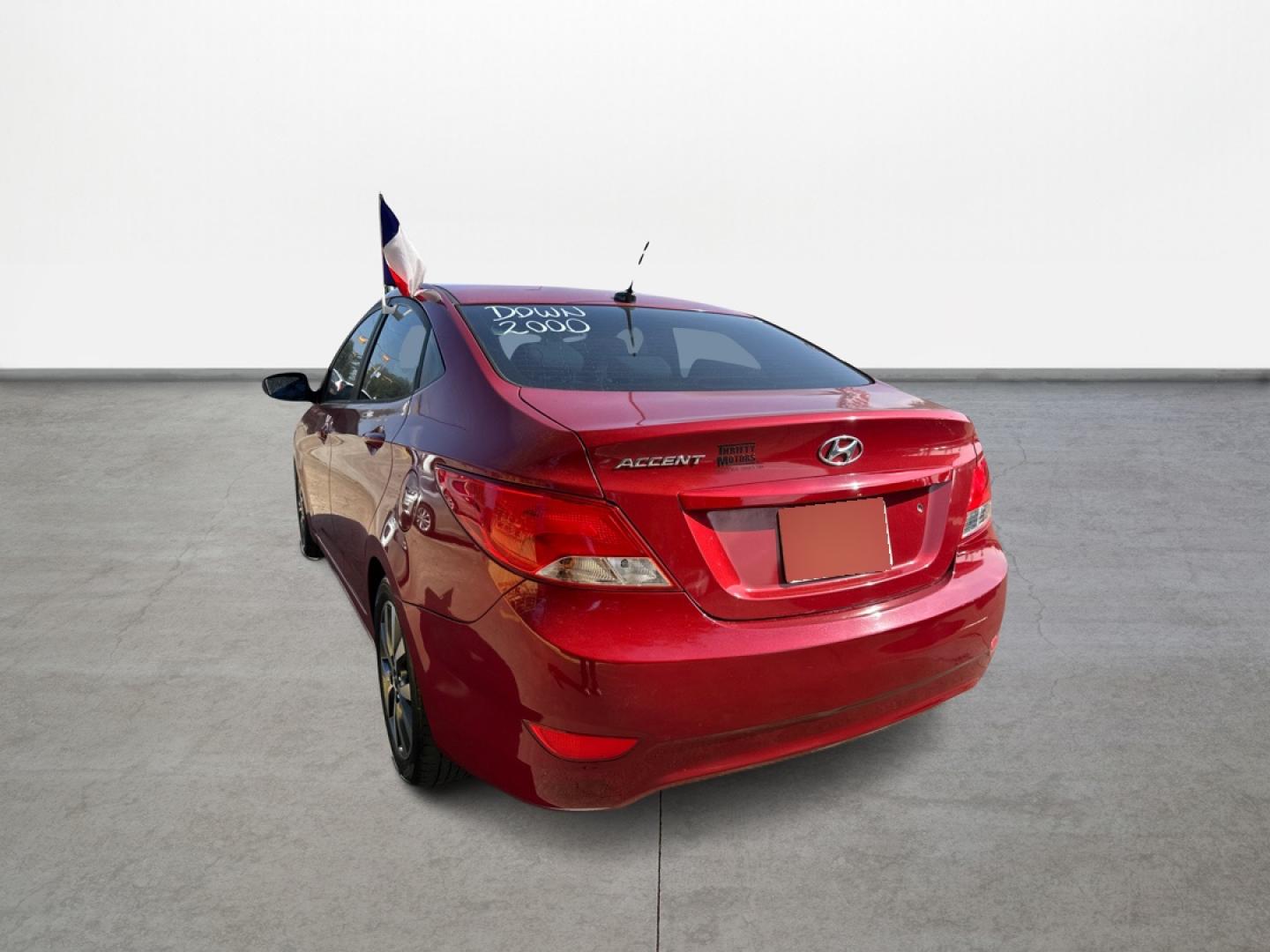 2017 Hyundai Accent (KMHCT4AE9HU) , located at 16710 Clay Rd., Houston, TX, 77084, (281) 859-7900, 29.834864, -95.656166 - Photo#8