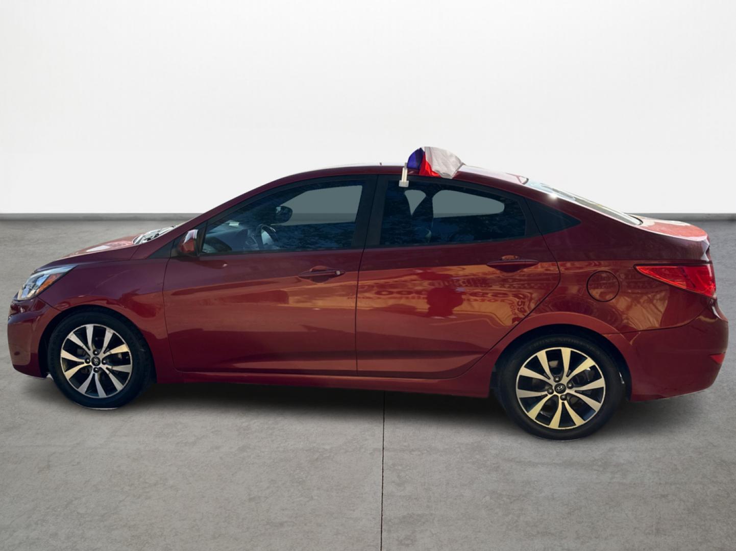 2017 Hyundai Accent (KMHCT4AE9HU) , located at 16710 Clay Rd., Houston, TX, 77084, (281) 859-7900, 29.834864, -95.656166 - Photo#9