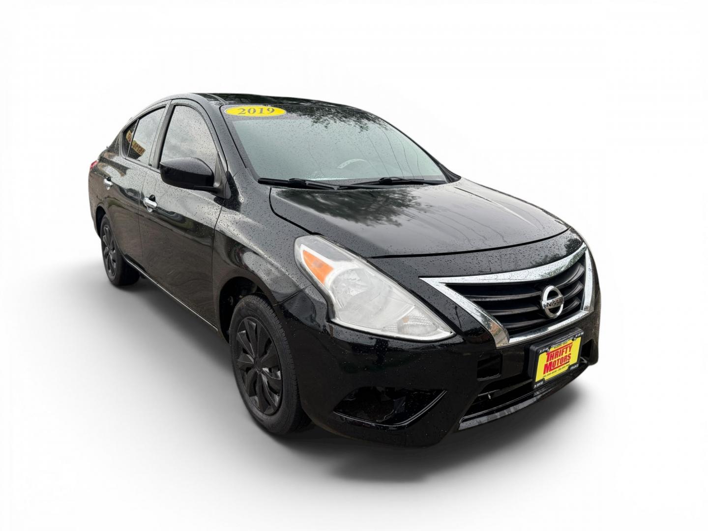 2019 Nissan Versa (3N1CN7AP4KL) , located at 16710 Clay Rd., Houston, TX, 77084, (281) 859-7900, 29.834864, -95.656166- Photo#0