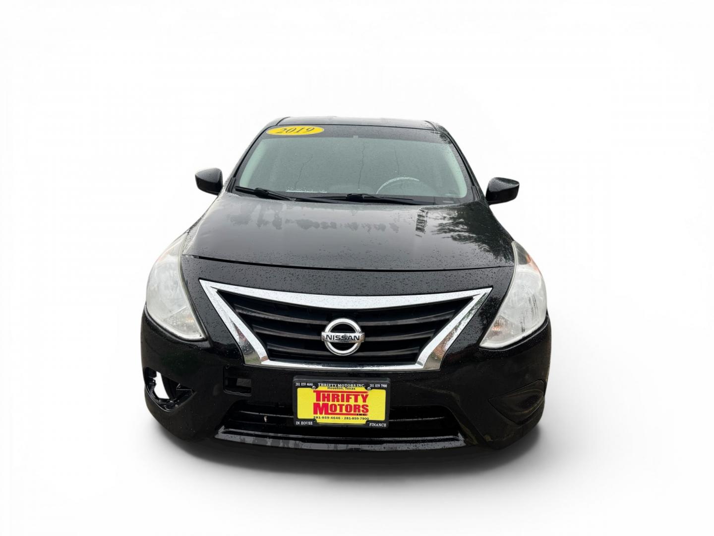 2019 Nissan Versa (3N1CN7AP4KL) , located at 16710 Clay Rd., Houston, TX, 77084, (281) 859-7900, 29.834864, -95.656166- Photo#1