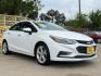 2017 White /black Chevrolet Cruze (1G1BF5SM9H7) , located at 16710 Clay Rd., Houston, TX, 77084, (281) 859-7900, 29.834864, -95.656166 - Photo#13