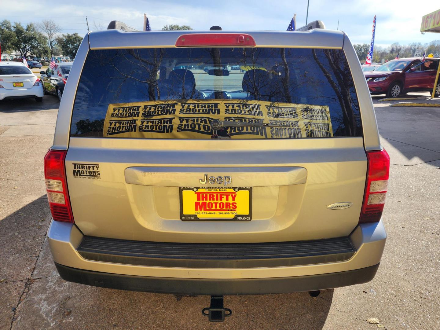 2017 Silver /Black Jeep Patriot (1C4NJPFB9HD) , located at 16710 Clay Rd., Houston, TX, 77084, (281) 859-7900, 29.834864, -95.656166 - Photo#5