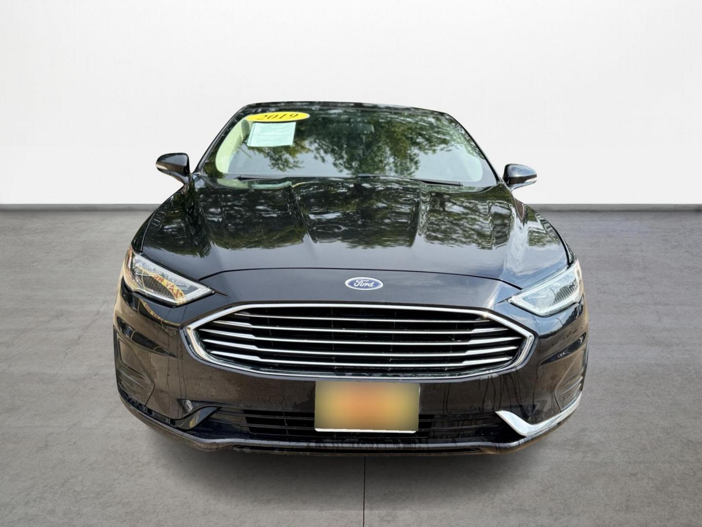 2019 Black /BLACK Ford Fusion (3FA6P0CD3KR) , located at 16710 Clay Rd., Houston, TX, 77084, (281) 859-7900, 29.834864, -95.656166 - Photo#1