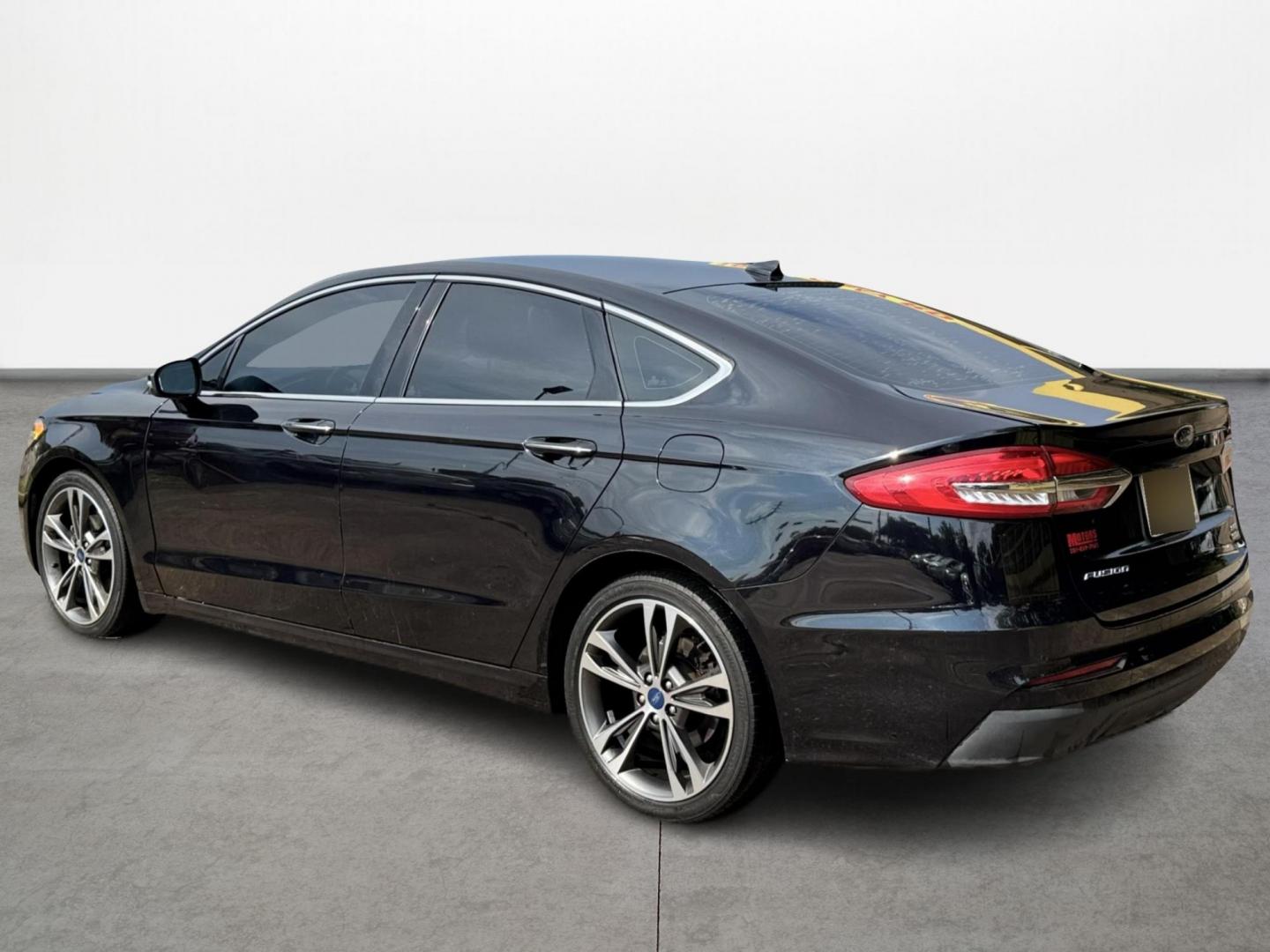 2019 Black /BLACK Ford Fusion (3FA6P0CD3KR) , located at 16710 Clay Rd., Houston, TX, 77084, (281) 859-7900, 29.834864, -95.656166 - Photo#4
